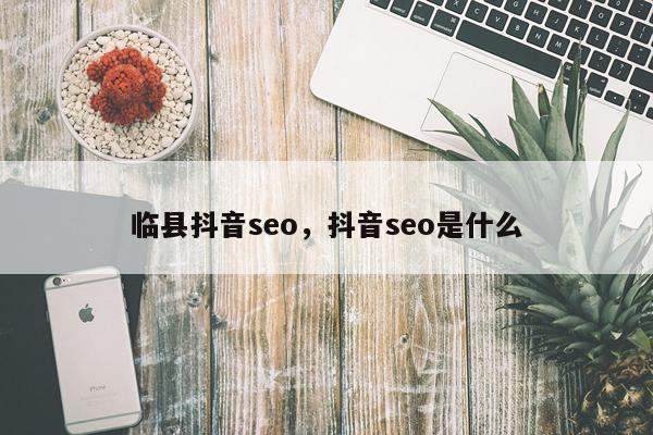 临县抖音seo,抖音seo是什么